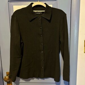 St. John Collection black cardigan